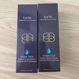 2 Brand new Tarte Shape Tape Hydrating Foundation - Medium Sand